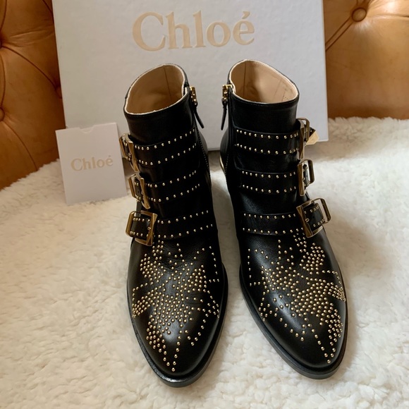 Chloe Susanna Studded Bootie BNIB 37 - Picture 1 of 11